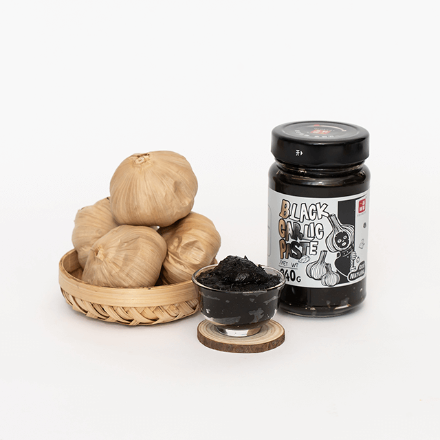 Organic Fresh Black Garlic Paste for Salad Dressing